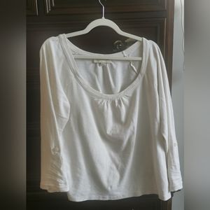 Jones New York Sport Cotton Scoop Top XL